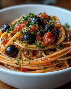 Pasta Puttanesca